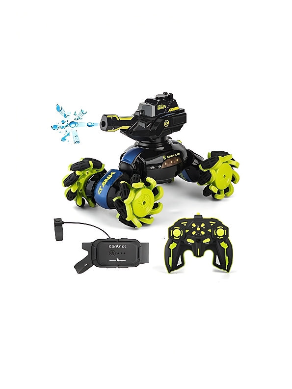 Water Bomb RC Tank Toy Car 2.4GHz Remote Control - Green (MS-M-78) - Toyloft