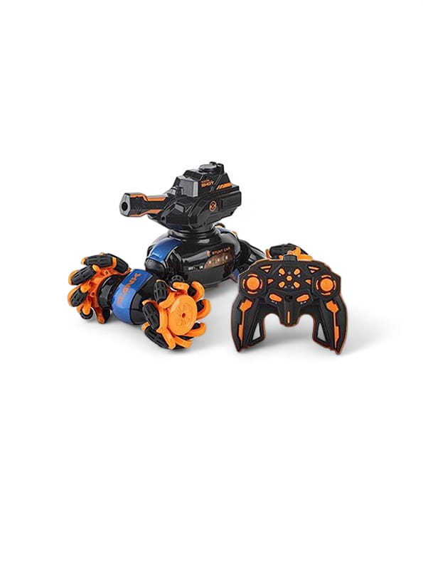 Water Bomb RC Tank Toy Car 2.4GHz Remote Control - Orange (MS-M-78) - Toyloft