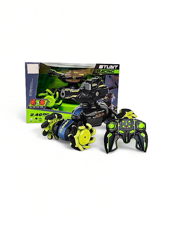 Water Bomb RC Tank Toy Car 2.4GHz Remote Control - Green (MS-M-78) - Toyloft