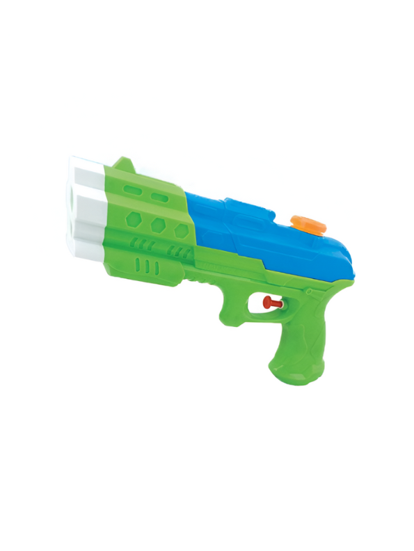 WaterStrike - 280ml Water Gun Toy Pichkari for Kids & Adults | High-Pressure Water Sprayer | Summer & Holi Outdoor Toy Green LMI14371.