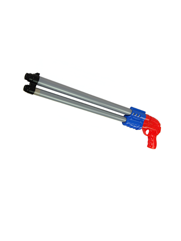 WaveBlaster Duo – Double Nozzle Water Gun Pichkari Toy for Kids Blue LMI15837.