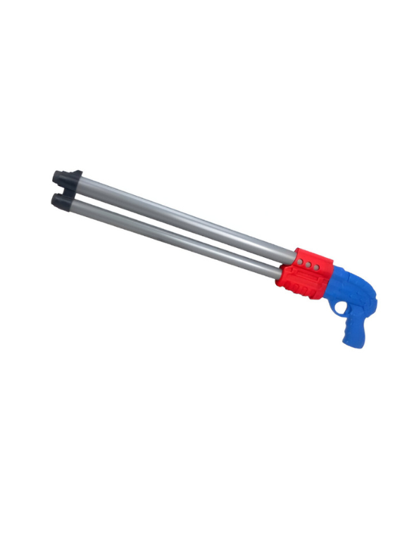 WaveBlaster Duo – Double Nozzle Water Gun Pichkari Toy for Kids Red LMI15837.