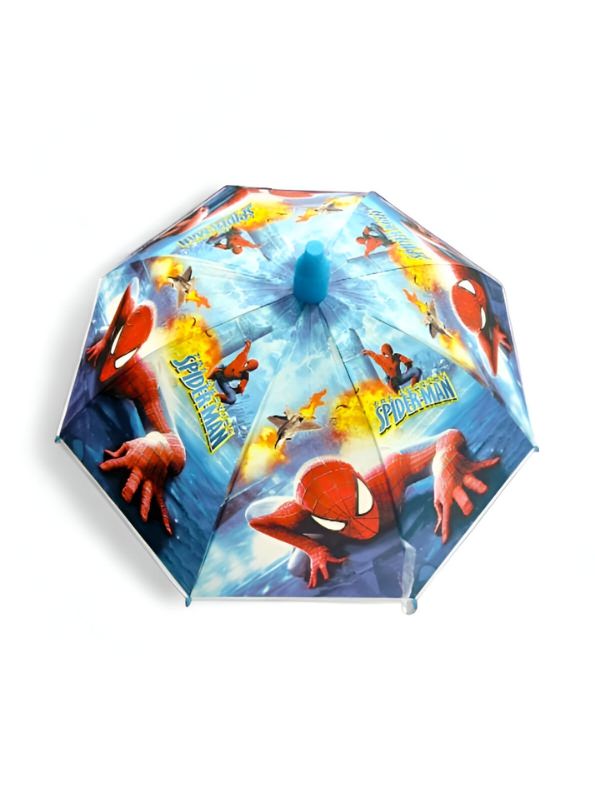 WebShield – Spider-Man Kids Umbrella – 50cm | Cool & Colorful Marvel Spidey Umbrella for Boys NOV9693.