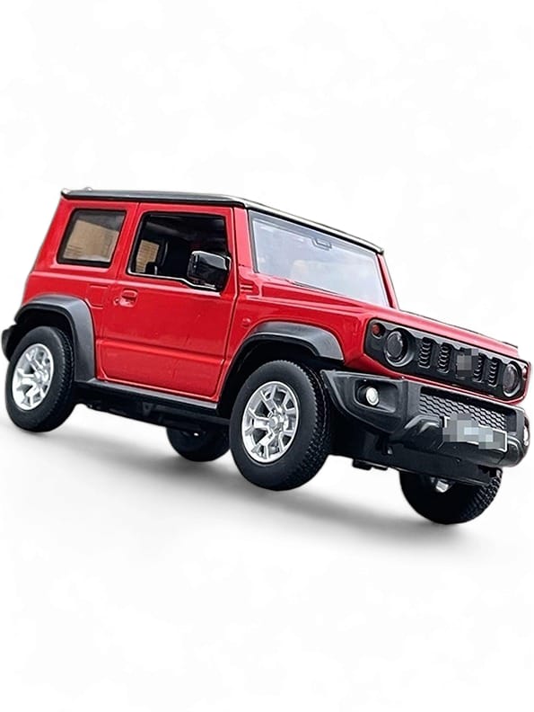 Red Suzuki Metal Model Diecast Car (L- 22) - Toyloft
