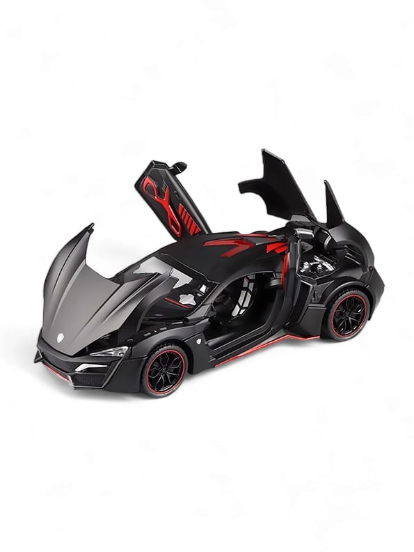 Lykan Hypersport Diecast Black Brown W Motors Lykan Racing