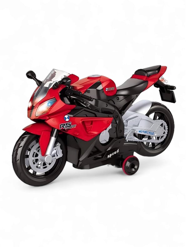 Remote Control Bike, 360 Degree Toy For Kids - Red (L-149) - Toyloft