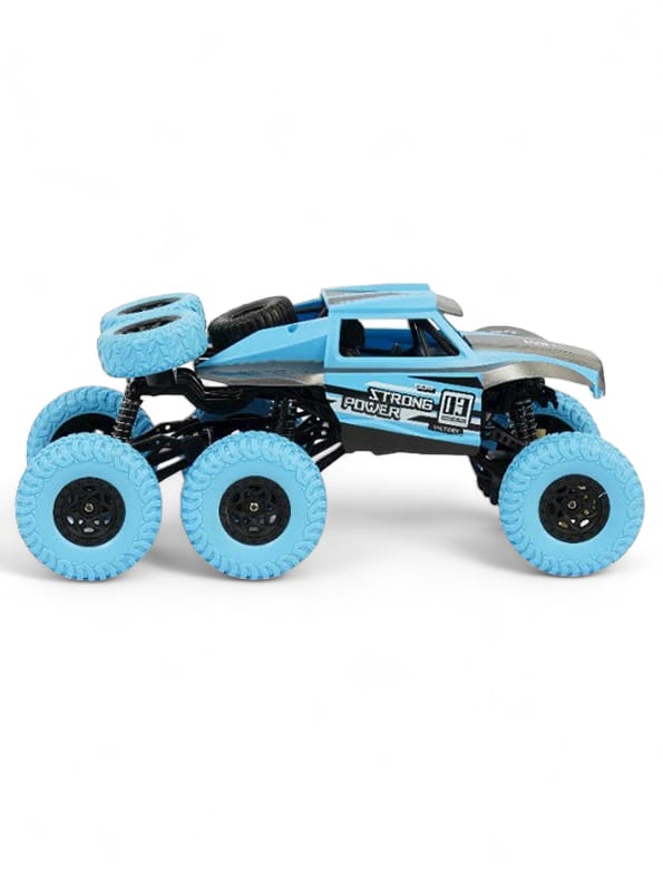 8 Wheels Remote Control Car For Kids - Blue (L-145) - Toyloft
