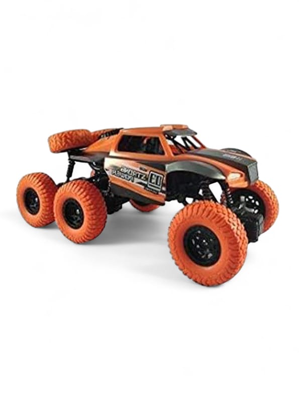 8 Wheels Remote Control Car For Kids - Orange (L-145) - Toyloft