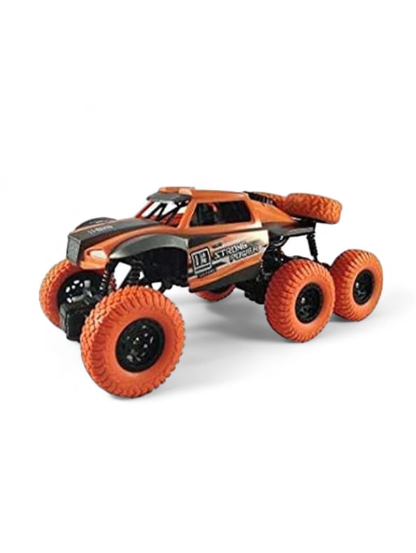 8 Wheels Remote Control Car For Kids - Orange (L-145) - Toyloft