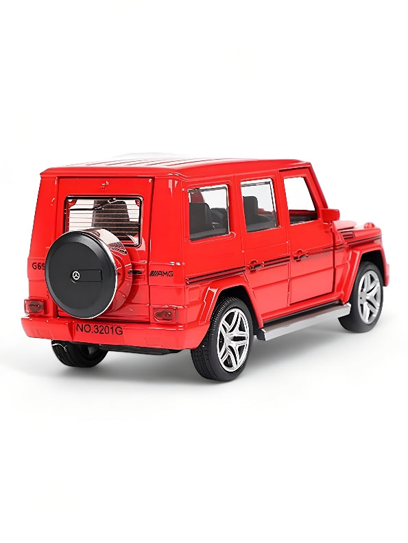 Mercedes Benz G63 Metal Model Diecast Car - Red Scale 1:32 (MD-17) - Toyloft