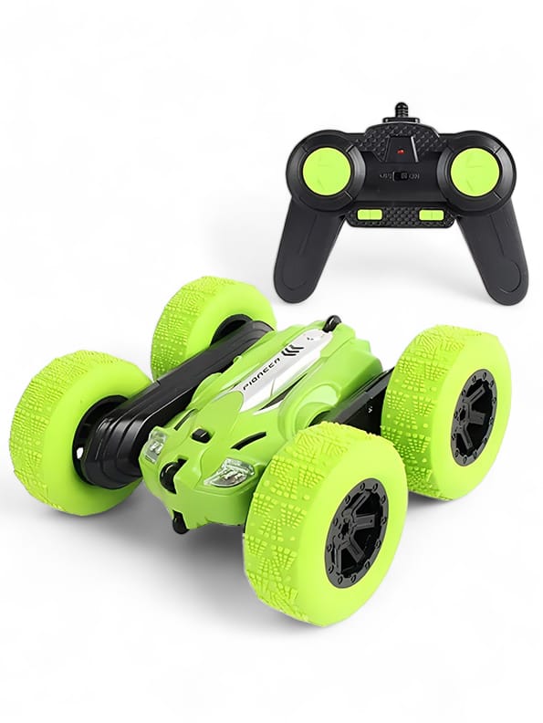 360 Degree Drift Stunt Remote Control Car Racing Car Toy for Kids Green (L-88) Ultimate Action