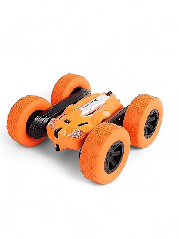 360 Degree Drift Stunt Remote Control Car Racing Car Toy for Kids - Orange (L-88) | High-Speed Fun - Toyloft