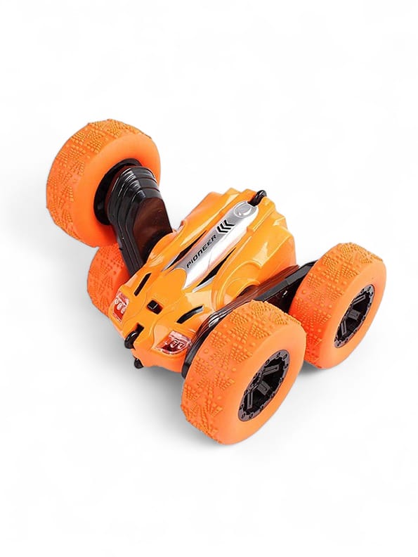360 Degree Drift Stunt Remote Control Car Racing Car Toy for Kids - Orange (L-88) | High-Speed Fun - Toyloft