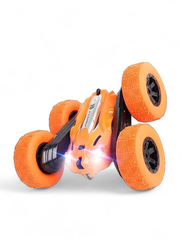 360 Degree Drift Stunt Remote Control Car Racing Car Toy for Kids - Orange (L-88) | High-Speed Fun - Toyloft