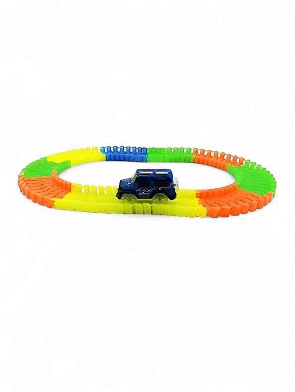 Track Racer Car Set Toy For Kids 80 Pics (L-108) - Toyloft
