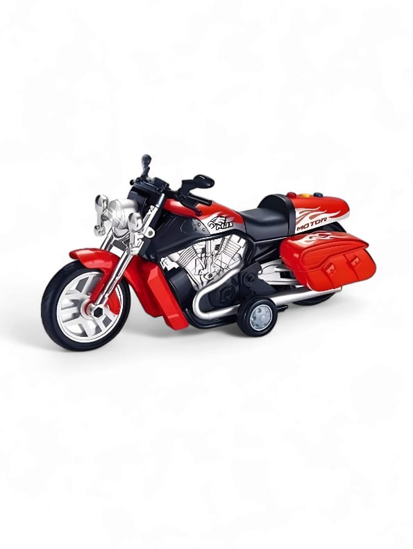 Max Motor Bike For Kids - Red (L-M-1) - Toyloft