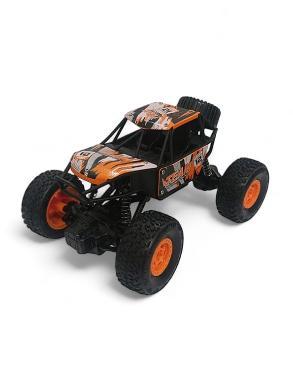 RC Car Rock Climber 4WD Wheels Climbing Cars - Orange (L-J-72) - Toyloft