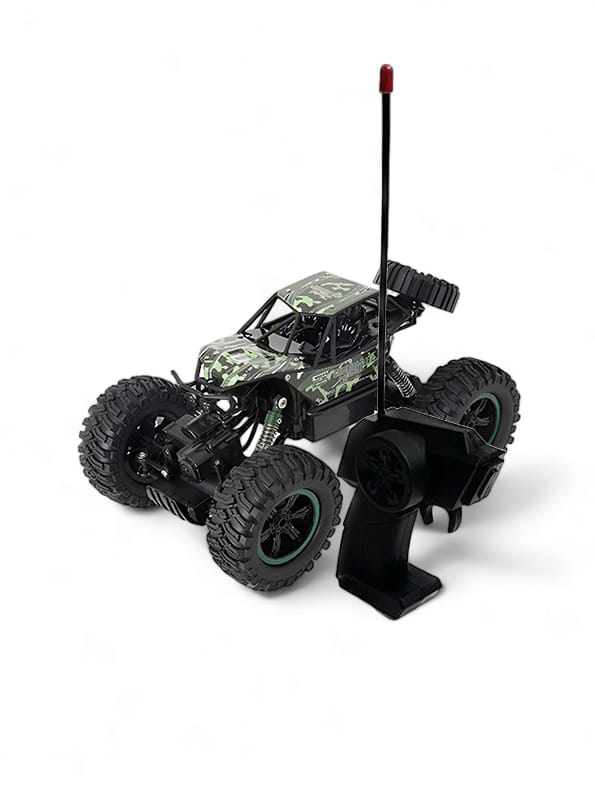 RC Car Rock Climber 4WD Wheels Climbing Cars - Green (L-J-72) - Toyloft