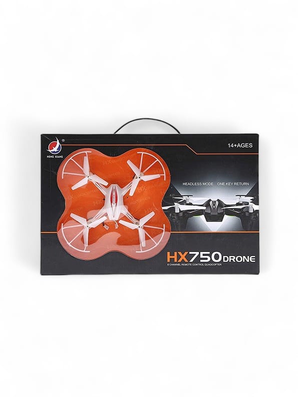 HX-750 Mini Drone For Kids With Remote Control No Camera - Black (L-J-74) - Toyloft