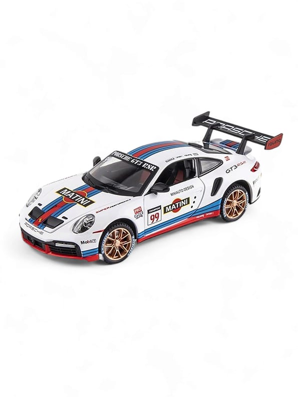Porsche 911 GT3 RS RSR Turbo Metal Model Diecast Car Scale 1:32 (S-NT-24) - Toyloft