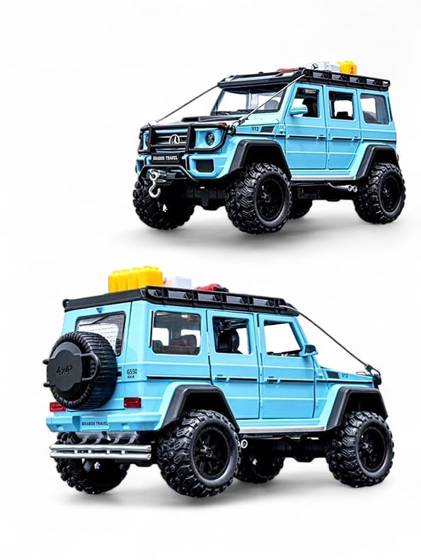 Mercedes Benz G550 Metal Model Diecast Car 1:24 - Blue (J-P) - Toyloft