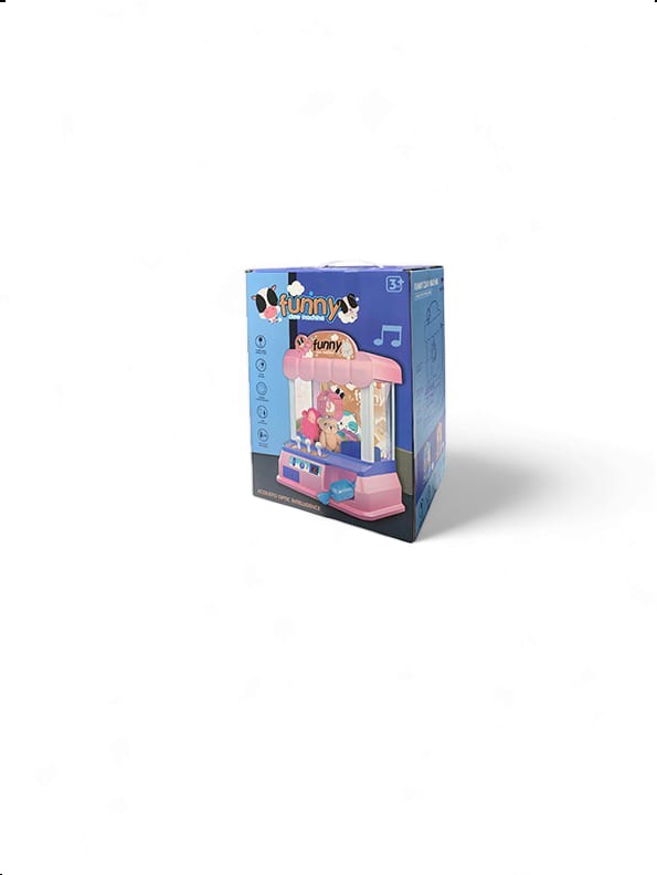 Mini Plush Doll Clamping Machine - Kid Claw Machine Toy (TV) | Fun Style Doll Catcher for Kids - Toyloft