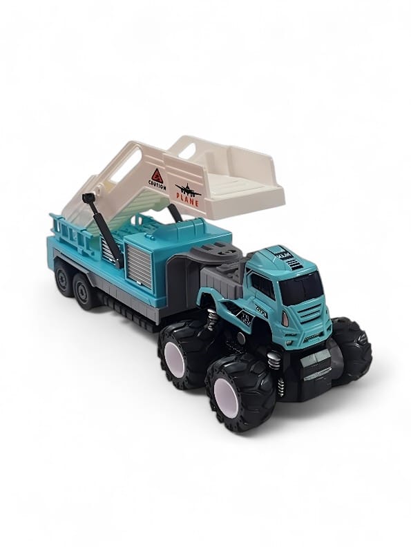 Transport Truck Toy For Kids - Green - (MS-JLY-24) - Toyloft