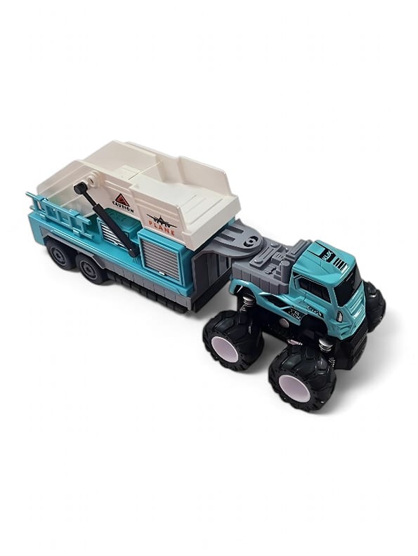 Transport Truck Toy For Kids - Green - (MS-JLY-24) - Toyloft