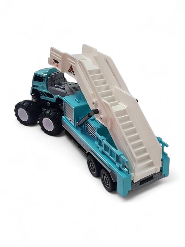 Transport Truck Toy For Kids - Green - (MS-JLY-24) - Toyloft