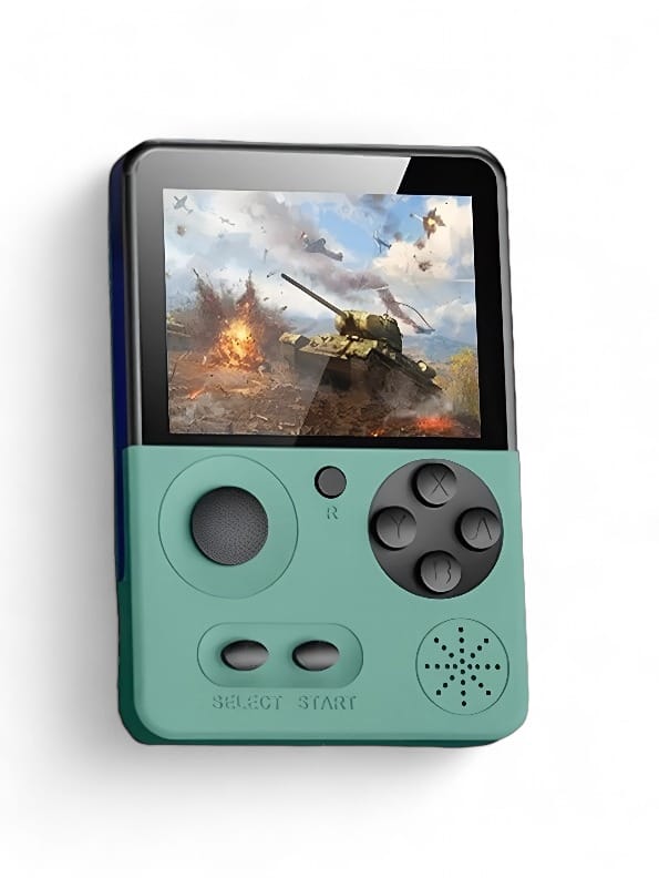 T3 Mini Retro Video Game Console Built-in 500 Classic - Green (NX-JY-66) - Toyloft