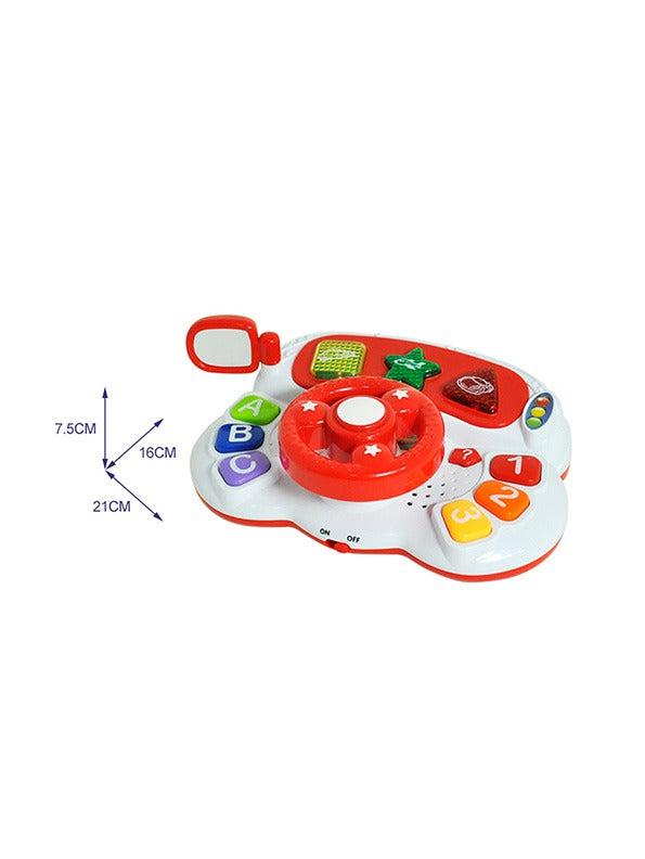 Baby Music and Lights Toy For Kids - Red (NX-AG-24) - Toyloft