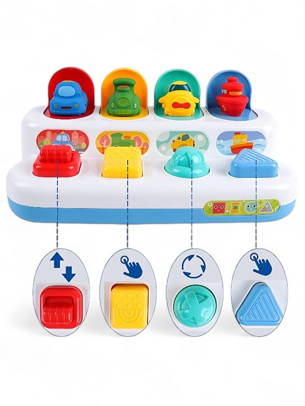 Animals Button Game Toy For Kids (NX-AG-24) - Toyloft