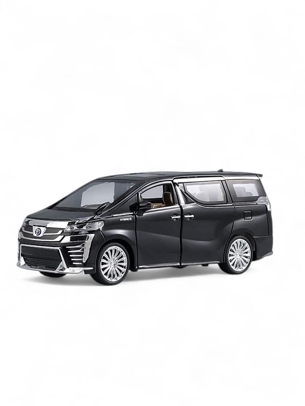 1:32 Alphard Alloy Diecast Car Metal Car Toy - Black (NX-Ag-24) | Realistic Design - Toyloft