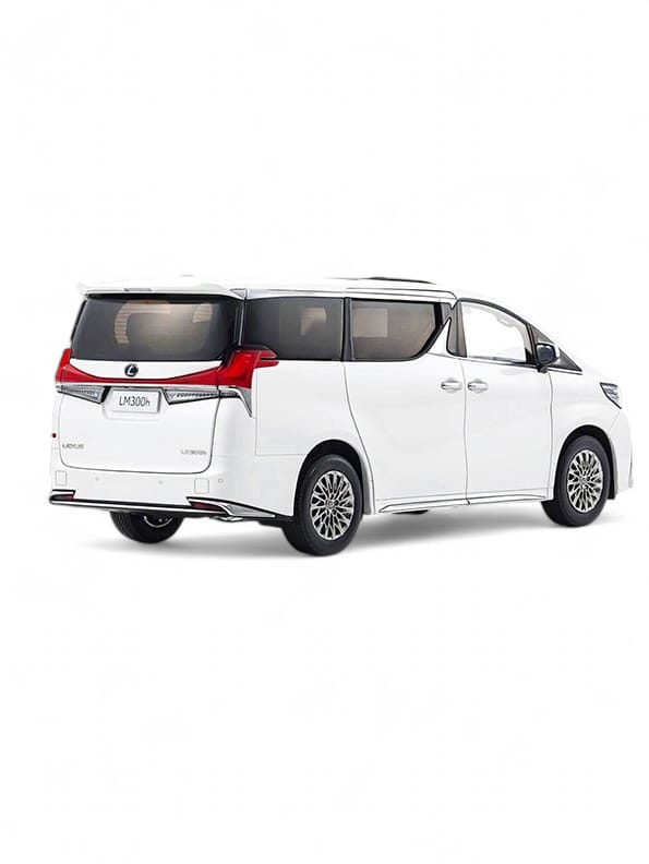 Toyota Alphard Diecast Car Metal - White - Scale 1:32 (NX-AG-24) - Toyloft