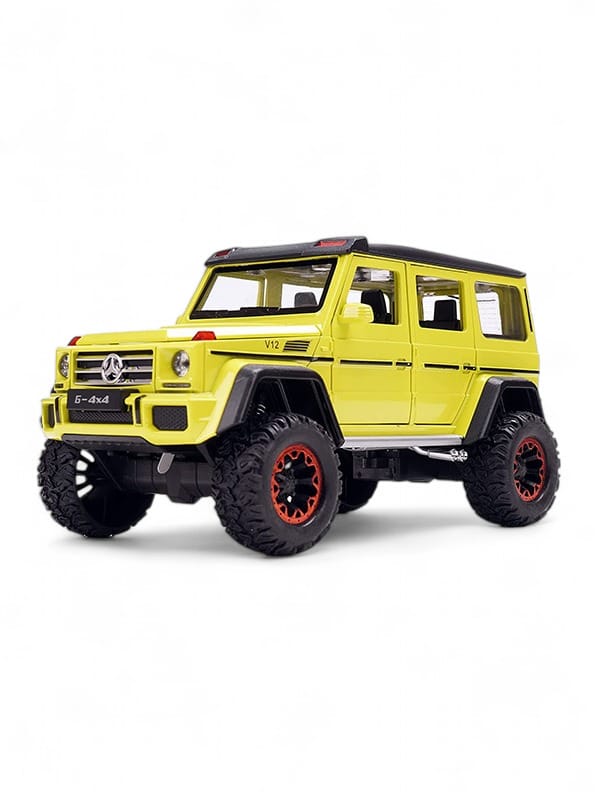 Mercedes-Benz G-Class 4х4 Diecast 1:32 Metal Car Toy For Kids - Green (NX-AG-24) - Toyloft