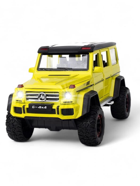 Mercedes-Benz G-Class 4х4 Diecast 1:32 Metal Car Toy For Kids Green (NX-AG-24)
