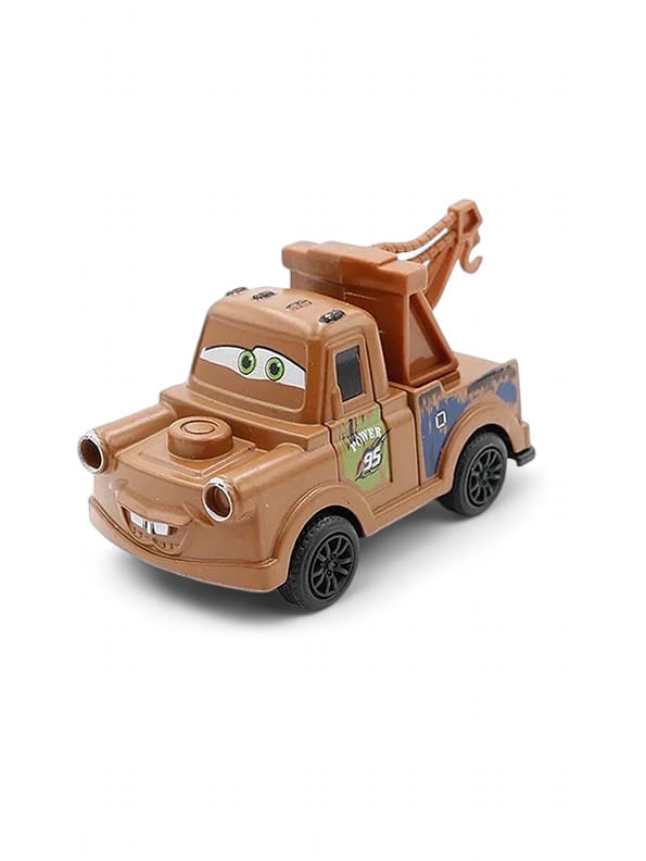 Pack of 6 McQueen Multi Colour Car Set (MS-S-24): Lightning McQueen, Flash McQueen, and Hot Wheels Collection for Real Cars 2 & 3 Fun! - Toyloft