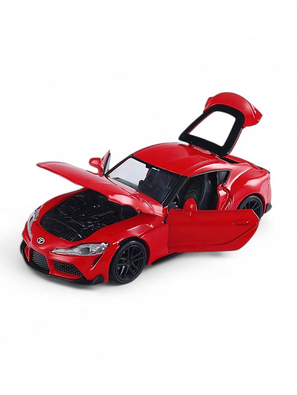 Toyota Supra Metal Model Diecast Car - Scale 1:36 - Pack Of 3 (MS-S-24) - Toyloft