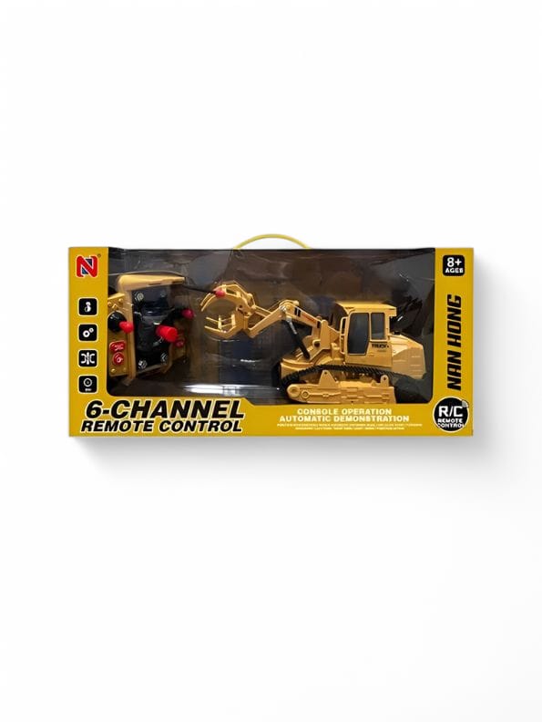 BuildMaster X1 – Best Remote Control Construction Truck | Heavy-Duty RC Excavator Toy for Kids - MS13883