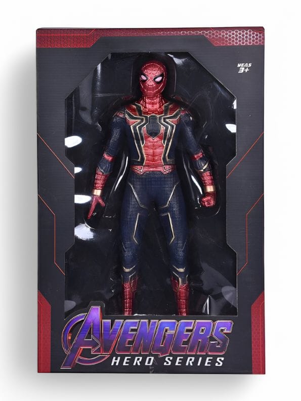 Marvel Avengers Spider-Man TransformX Figure – Convertible, Lightweight & Durable Action Toy for kids - MD1974