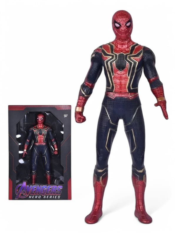 Marvel Avengers Spider-Man TransformX Figure – Convertible, Lightweight & Durable Action Toy for kids - MD1974