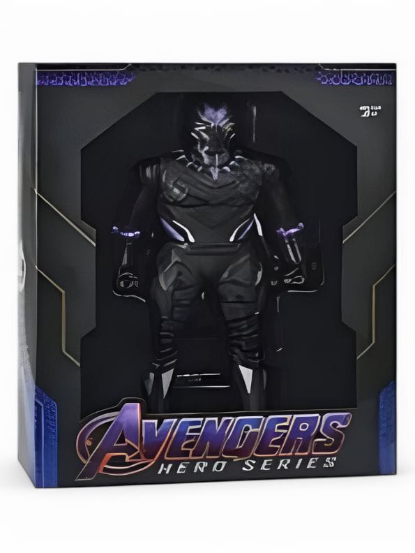 Royal Warrior - Black Panther Action Figure | Ultimate Marvel Avengers Toy for Kids - MD1974