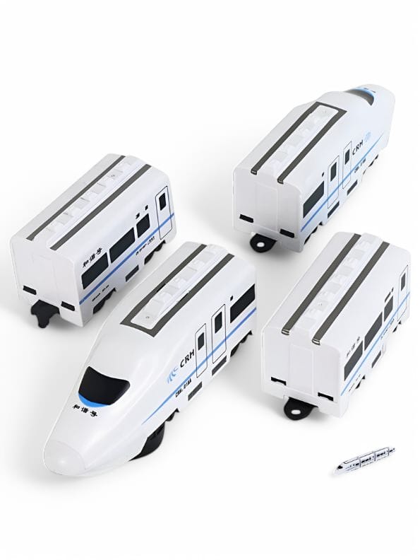 TurboTrack Express – Electric Toy Train Set for Kids | Roller Coaster Tumble Track & Christmas Train Gift - LMI12379