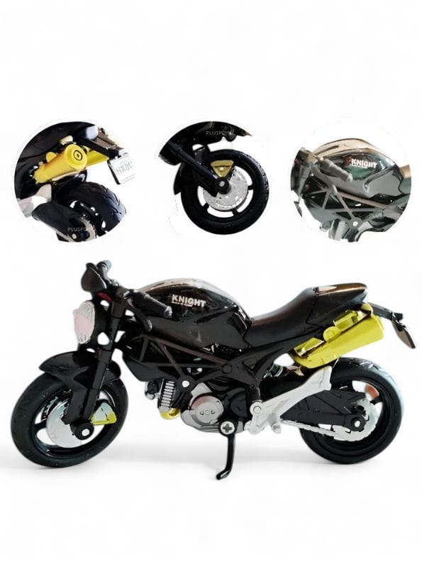 Ducati Motorcycle Model Replica – 1:18 Scale Miniature Racing Sports Bike Toy