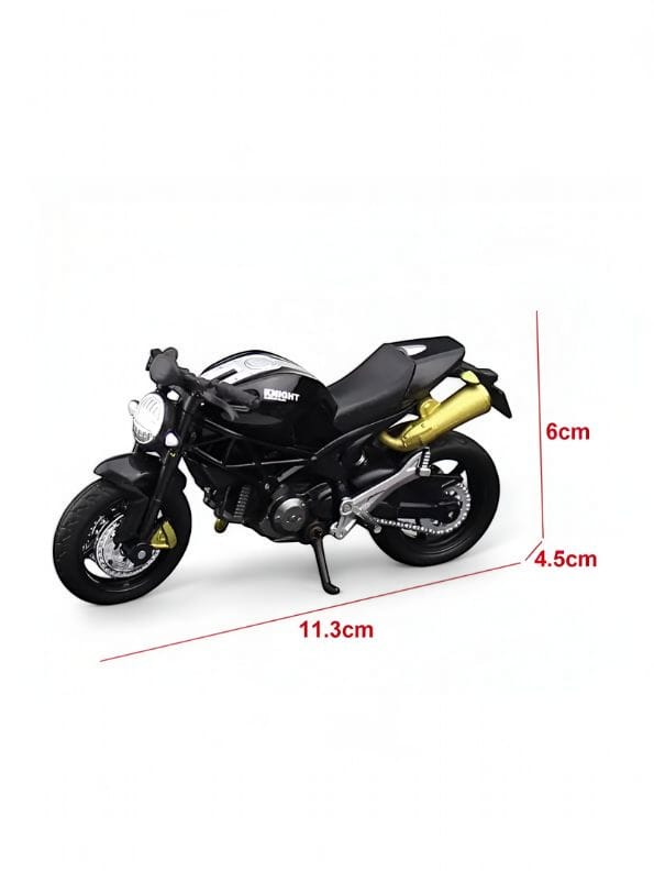 Ducati Motorcycle Model Replica – 1:18 Scale Miniature Racing Sports Bike Toy