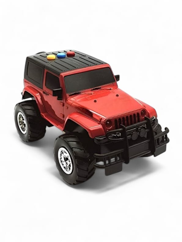 Off-Road Jeep – Pull Back Action Vehicle with Lights & Sounds | Durable & Fun Toy kids.