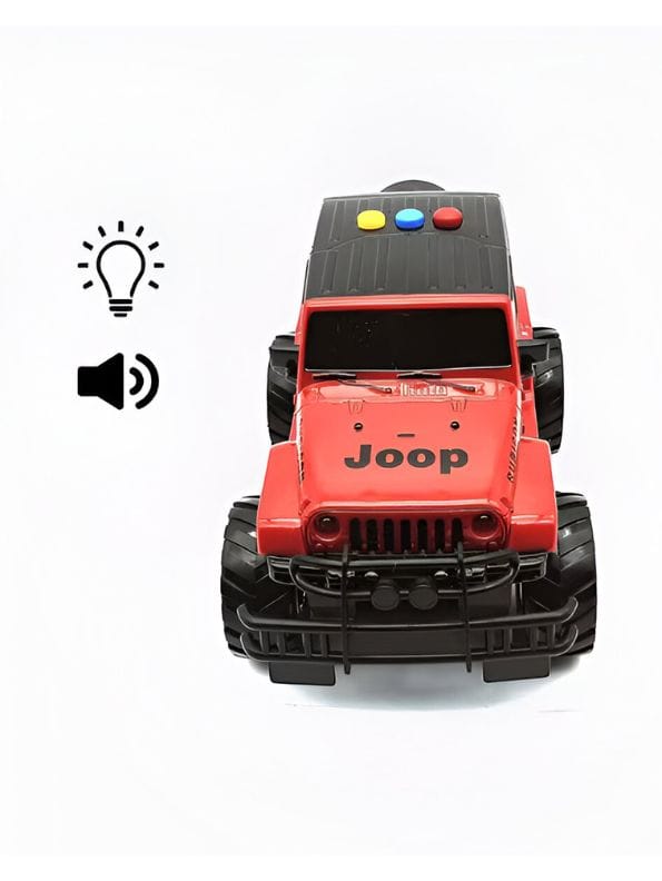 Off-Road Jeep – Pull Back Action Vehicle with Lights & Sounds | Durable & Fun Toy kids.