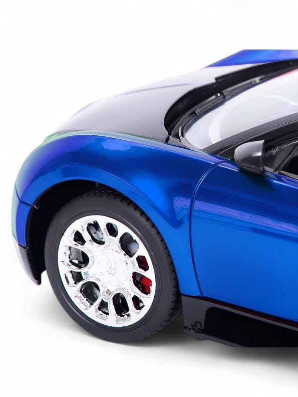 Blue - Bugatti Veyron 16.4 Grand Sport RC Car | Remote Control High-Speed Electric Toy Car for Kids.