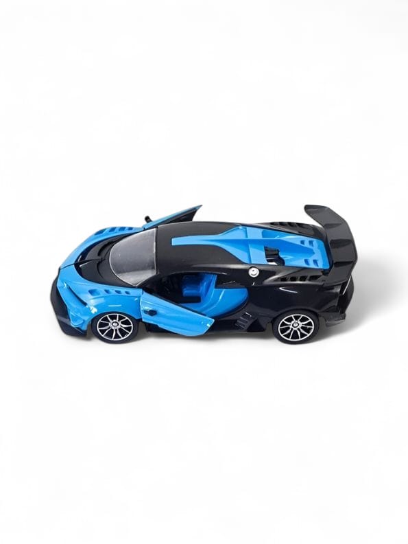 Bugatti Remote Control Car 1:16 Scale – High-Speed Racing RC Car with LED Headlights, Batteries Included, Stylish Design for Kids