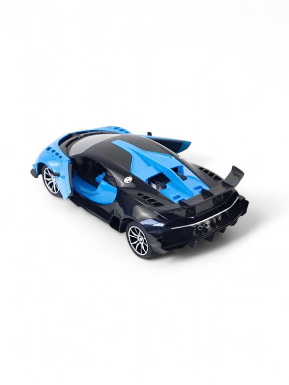 Bugatti Remote Control Car 1:16 Scale – High-Speed Racing RC Car with LED Headlights, Batteries Included, Stylish Design for Kids